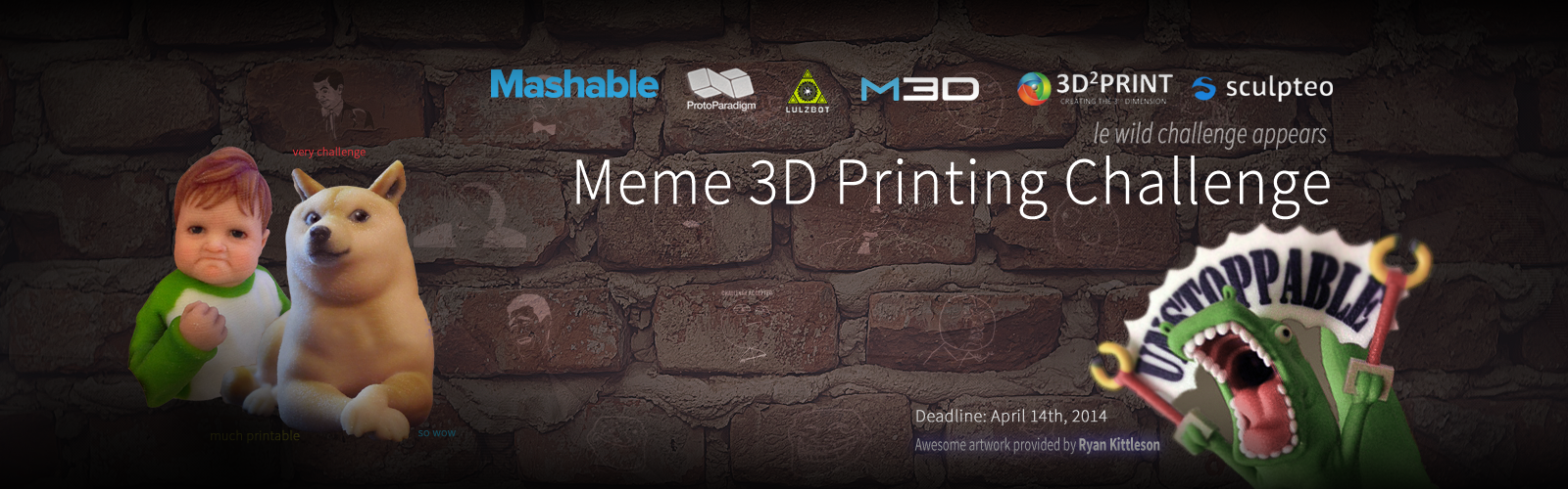 Meme 3D Printing Challenge