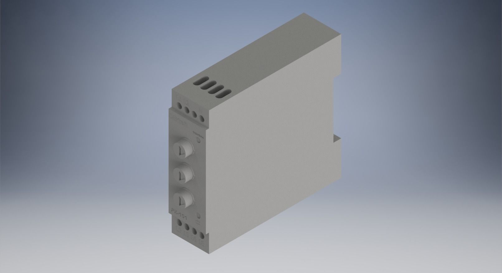 Relay model RK-101 02 3D model | CGTrader
