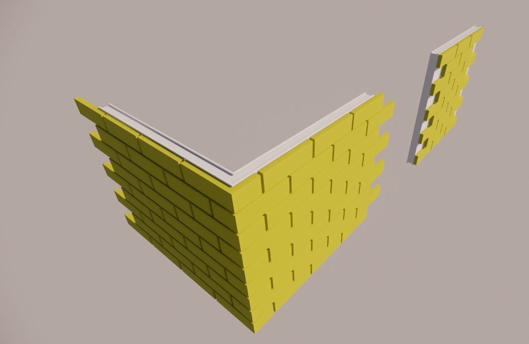 Revit Family For Wall Cladding 3D model | CGTrader
