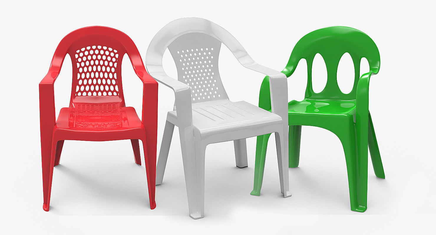 plastic chairs