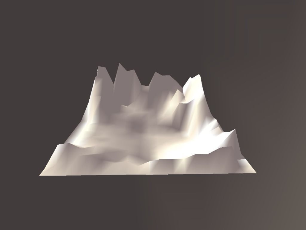 Mountain landscape 1 Free 3D model