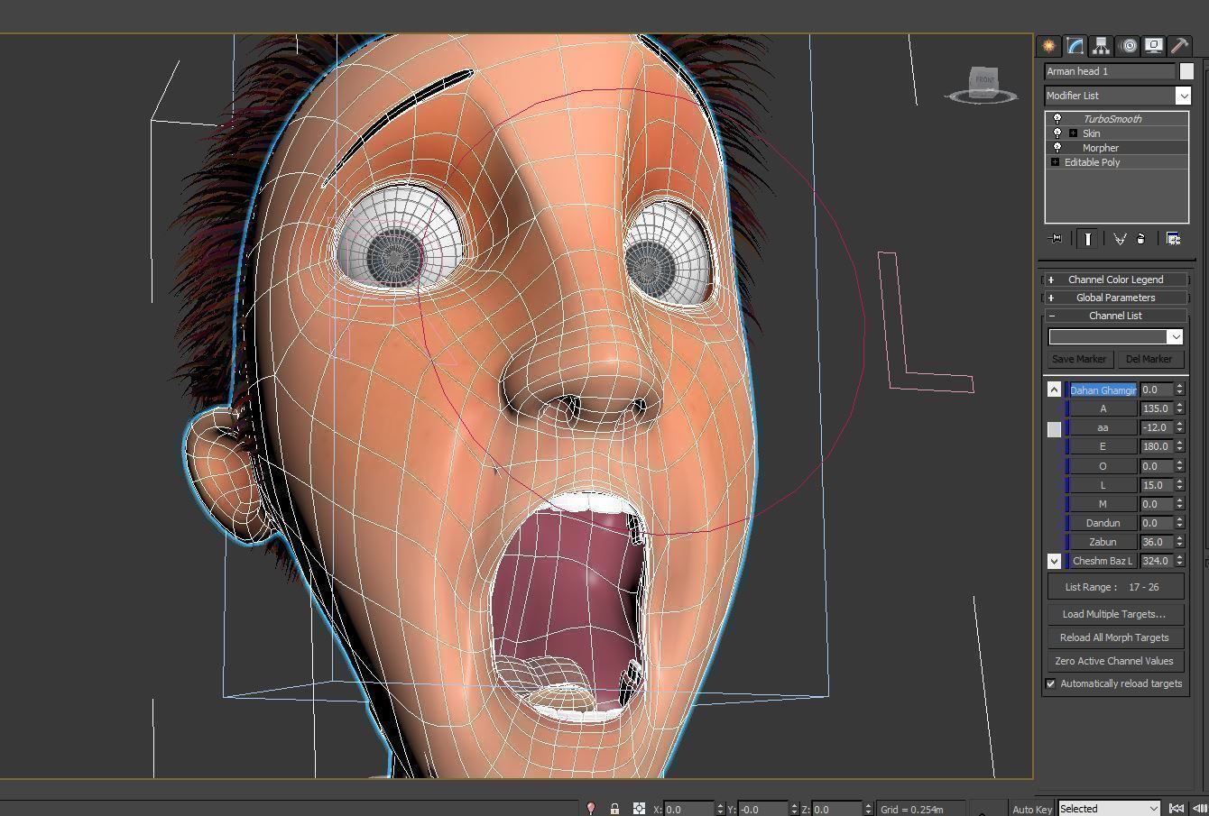 3D model Animated Cartoon Character Rigged VR / AR / low-poly rigged ...