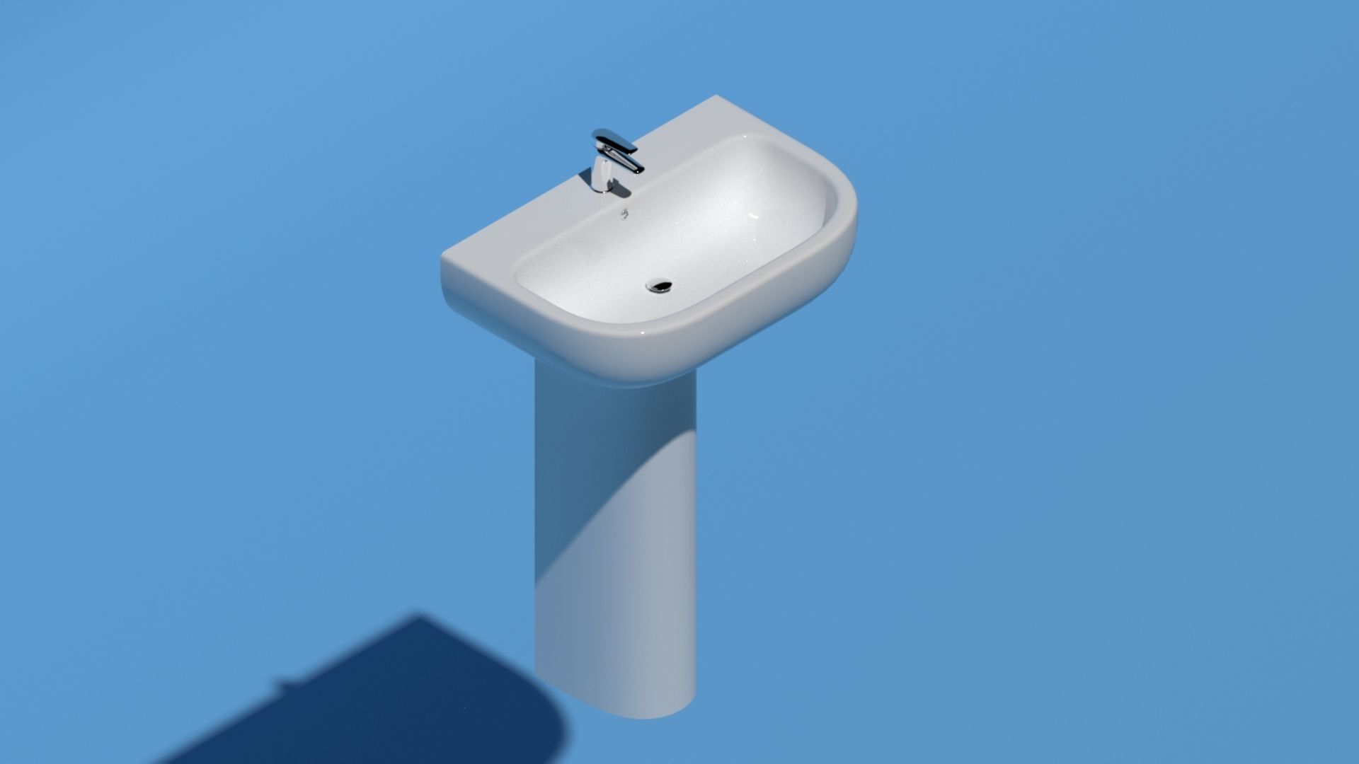 Cooke and Lewis Helena bathroom basins and mixer tap free 3D model