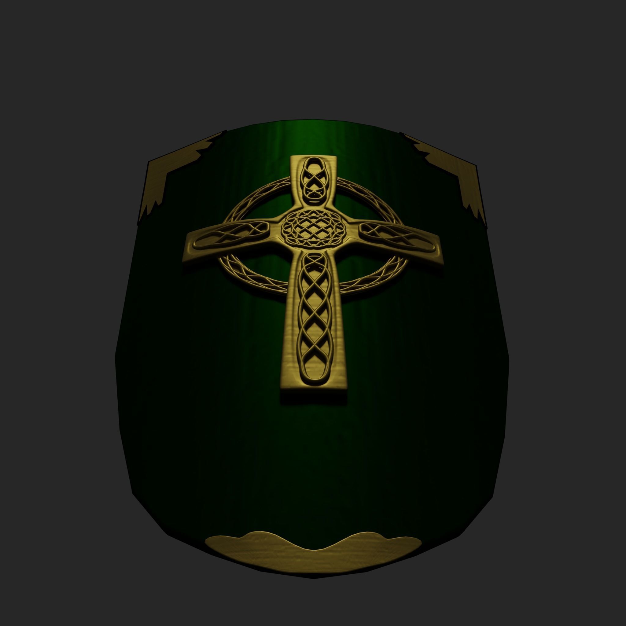 Shield - Celtic Shield 3D model