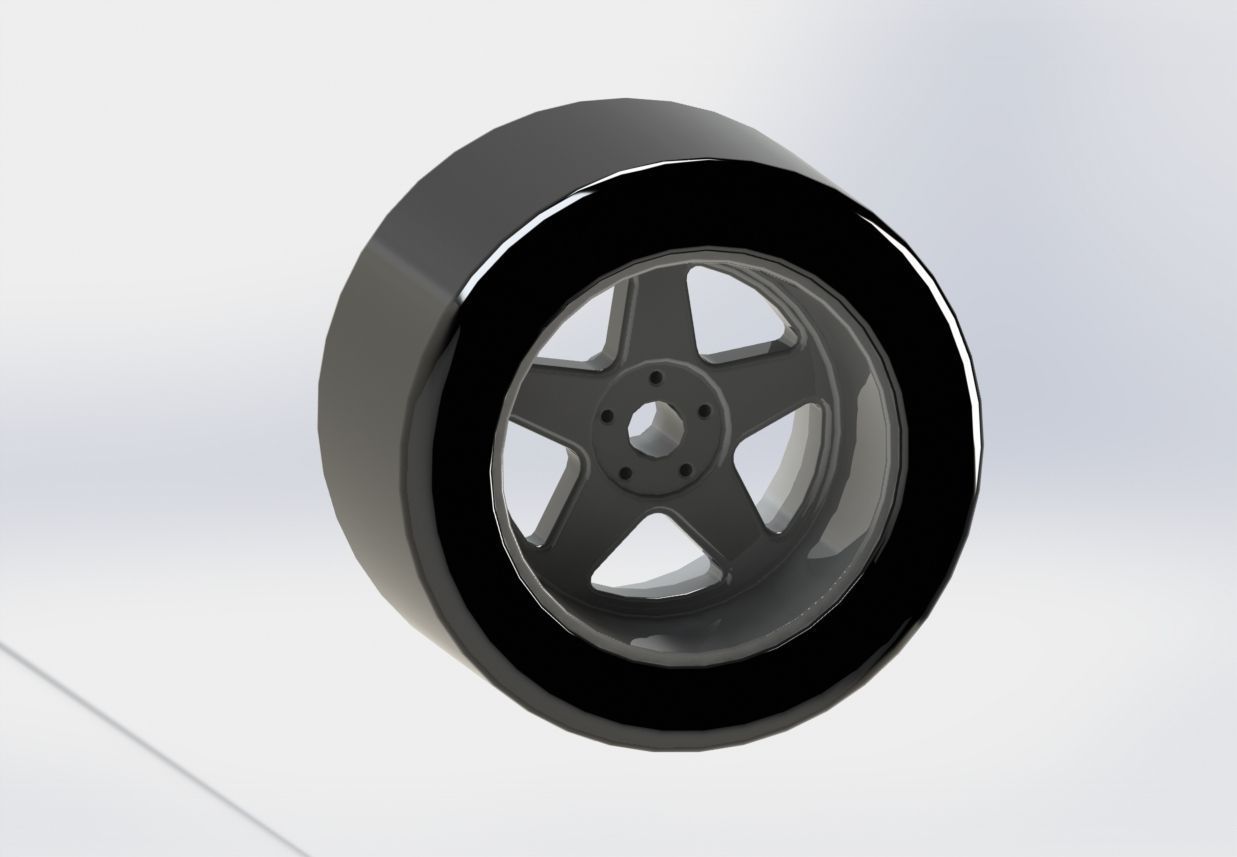 Wheel AUDI S1 Free 3D model