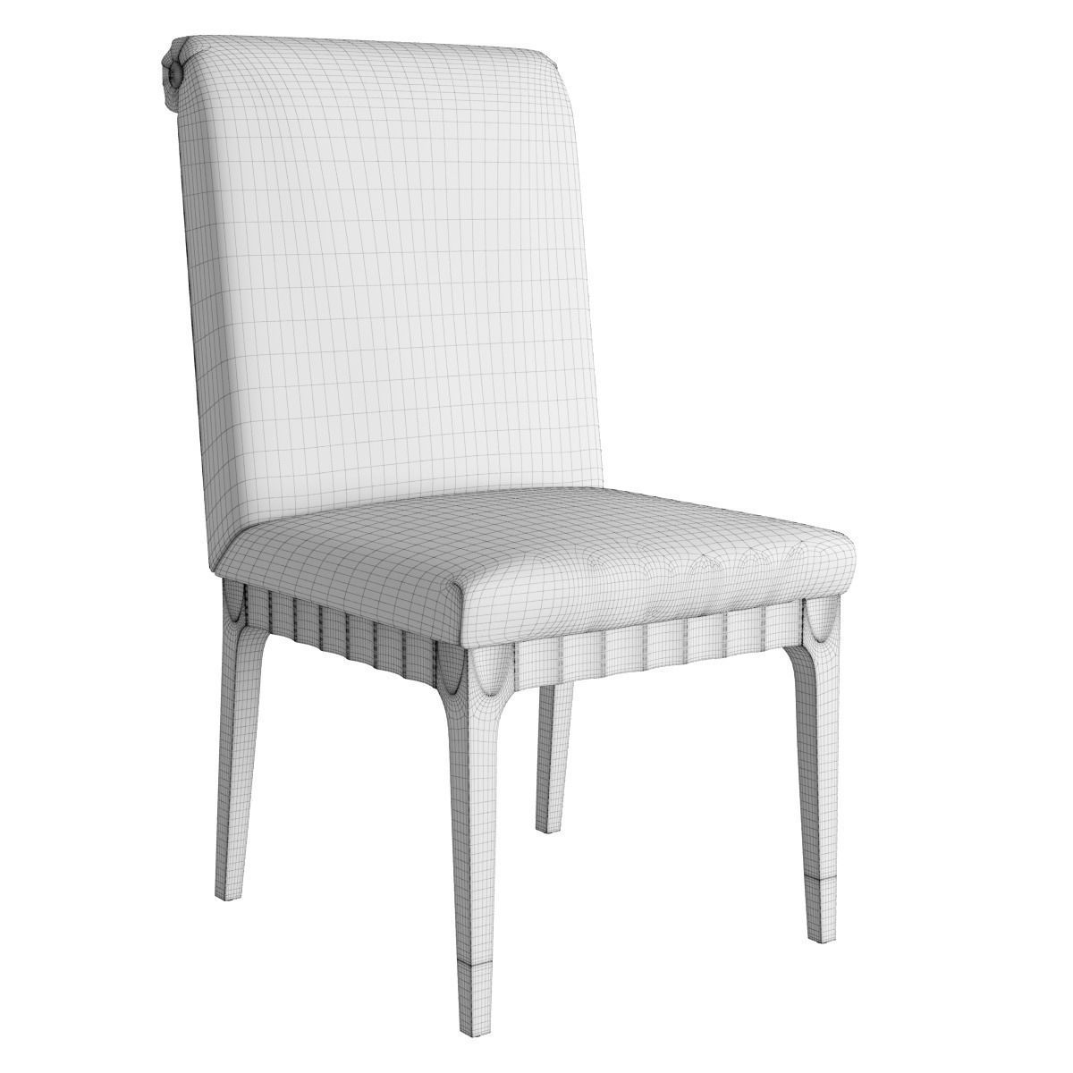 Giorgio Collection Absolute Dining Chair 3D Model MAX OBJ FBX MTL ...