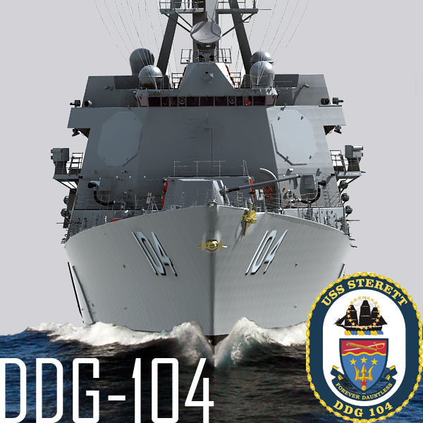 Arleigh Burke Class Destroyer Flight IIA DDG-104