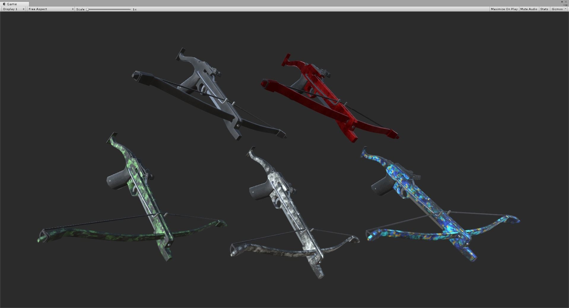 3D model Ultimate Bows and Arrows Vol1 VR / AR / lowpoly CGTrader