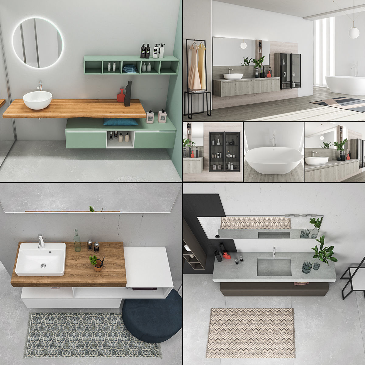 Bathroom Furniture Collection 7 Model Cgtrader Bathroom Furniture Collection 7