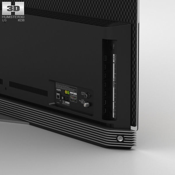 LG 65 OLED TV E6 OLED65E6V 3D model CGTrader