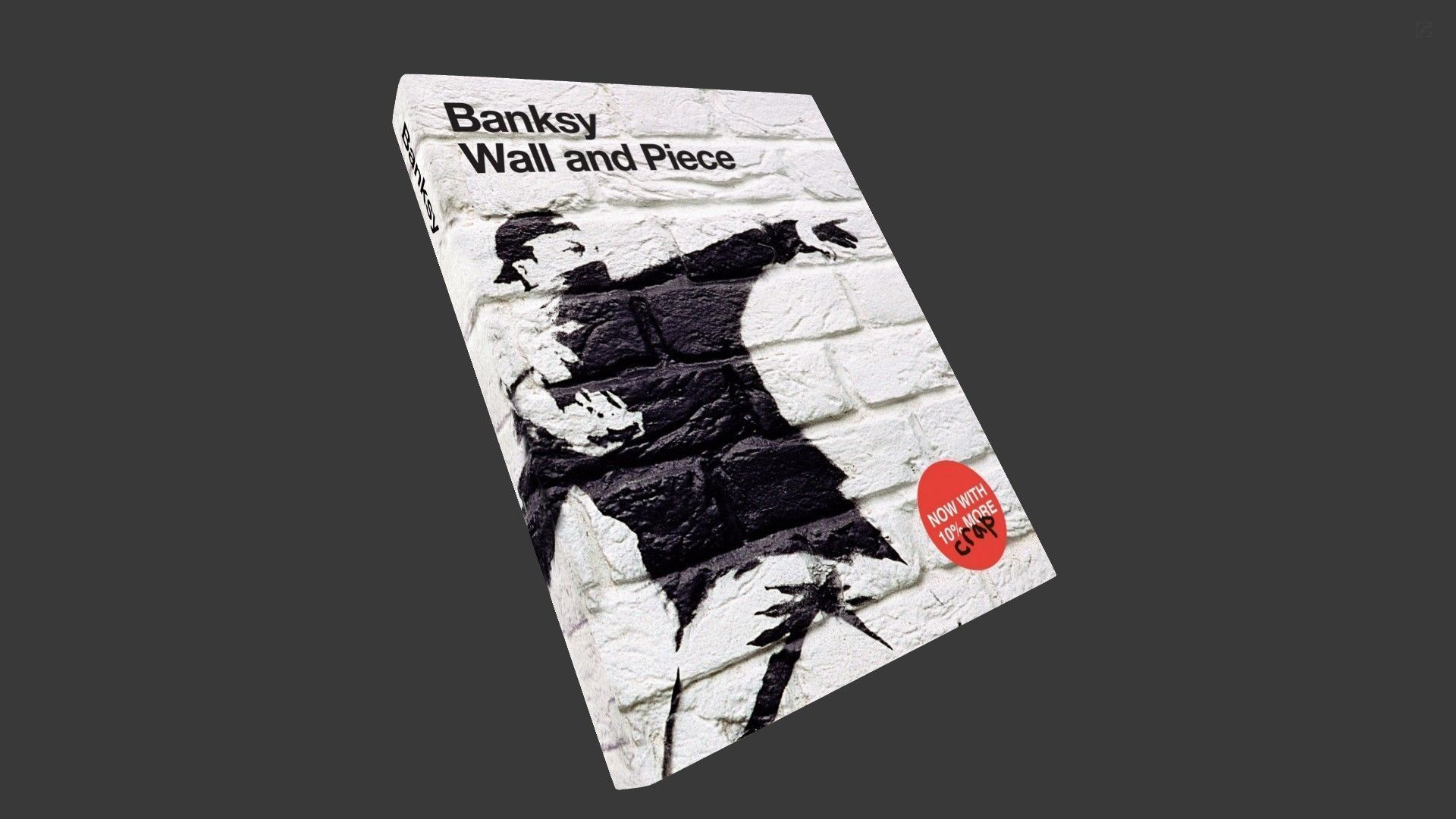 3d Model Banksy Wall And Piece Book Cgtrader