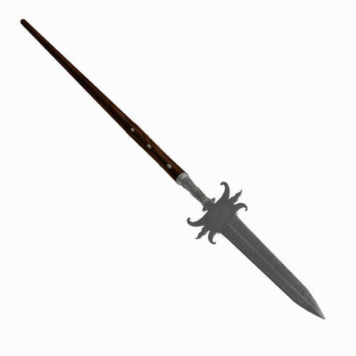 Javelin polearm 3D model CGTrader