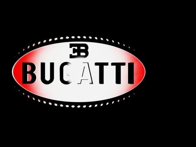 Bugatti Logo free 3D Model DWG - CGTrader.com