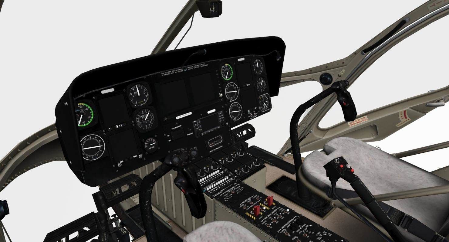 MD-902 Explorer 3D model animated | CGTrader