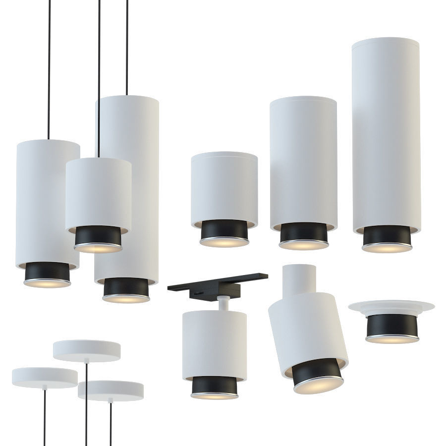 Fabbian claque lamp set