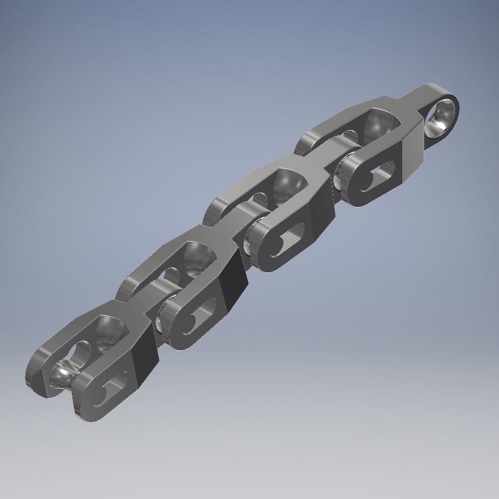 Industrial chain link 3D CGTrader