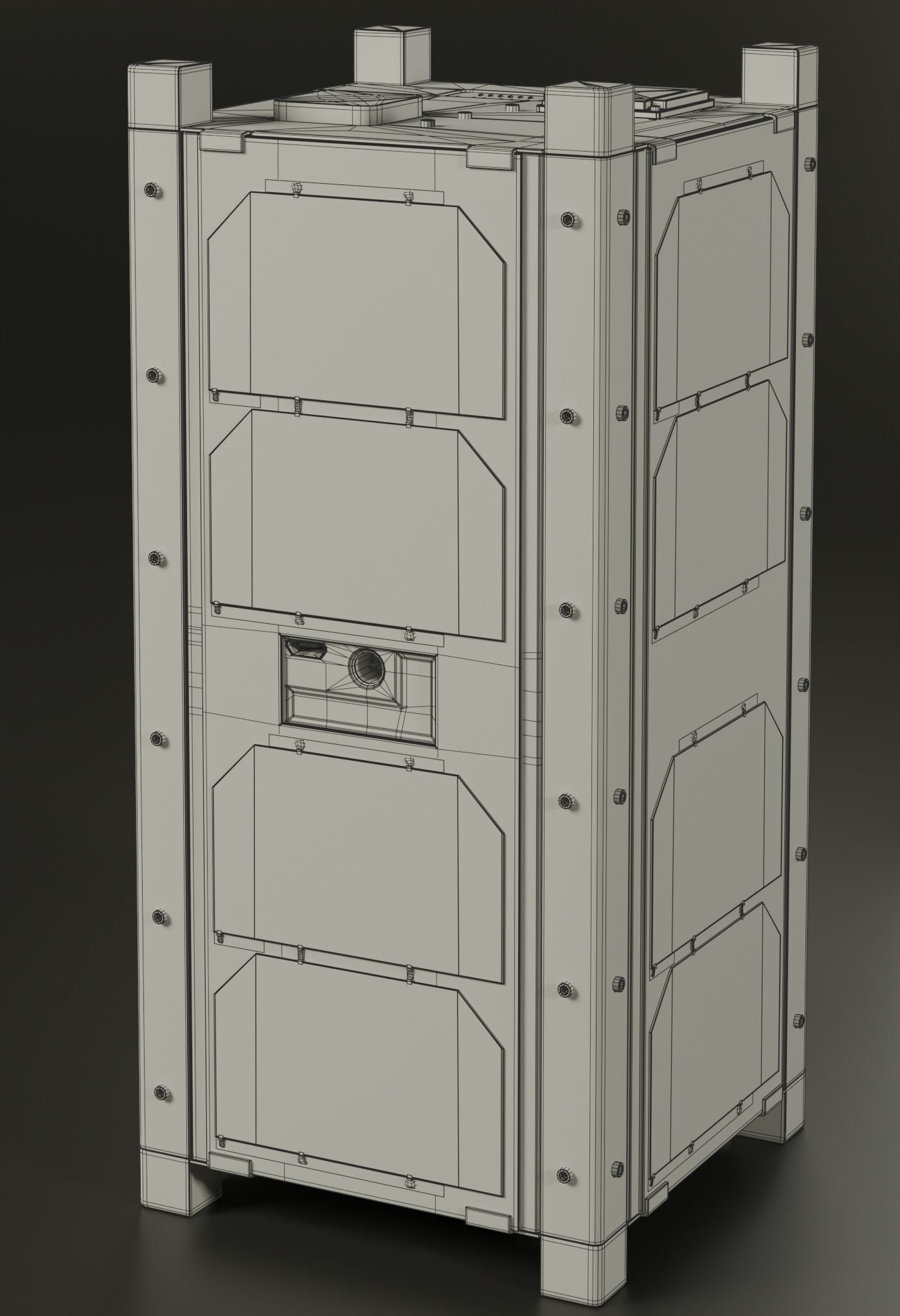 CubeSat 3D model | CGTrader