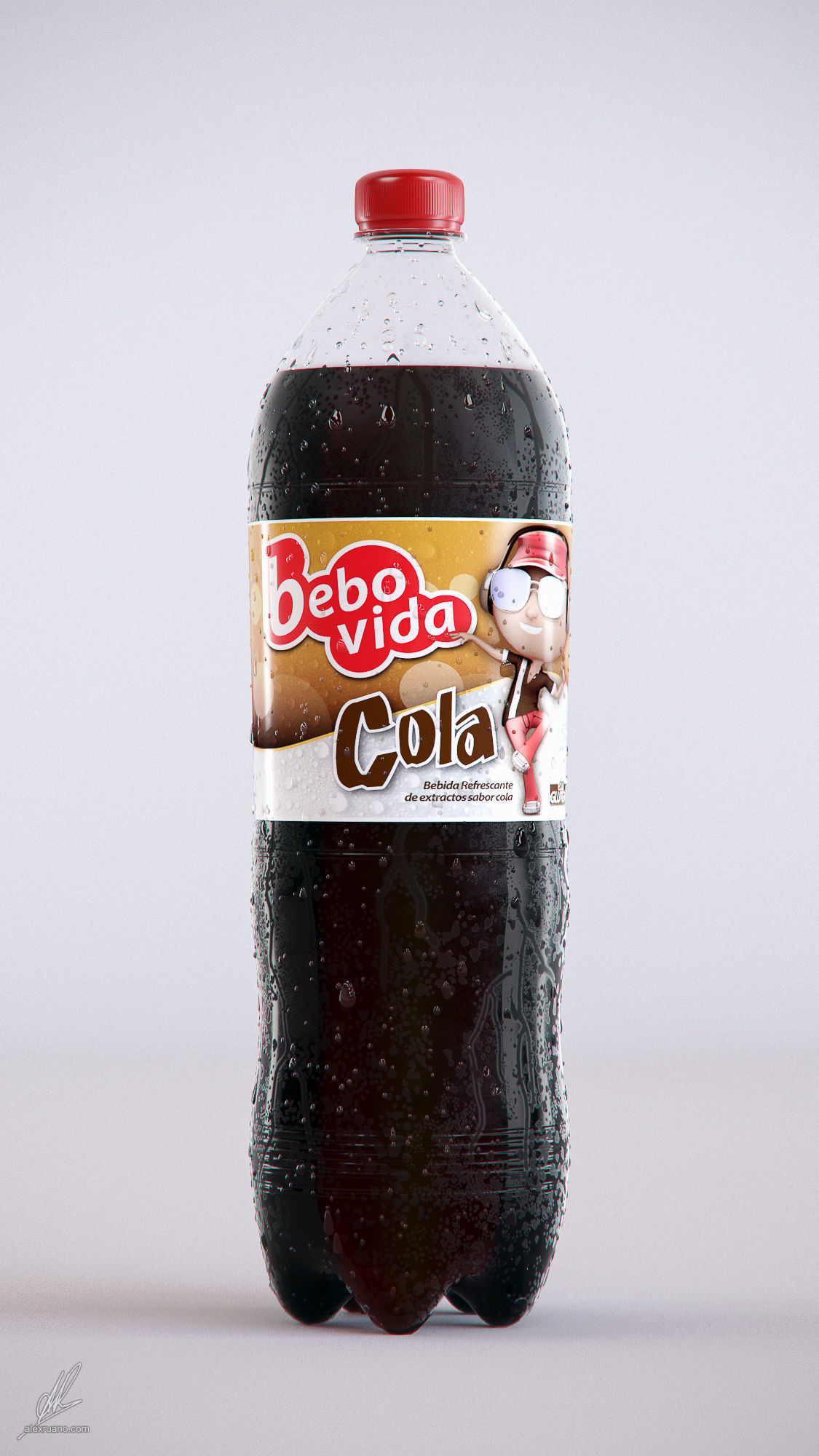 2L Plastic Bottle - Cola