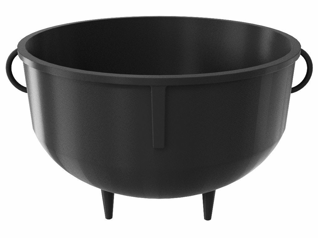 Iron Pot 3D model CGTrader