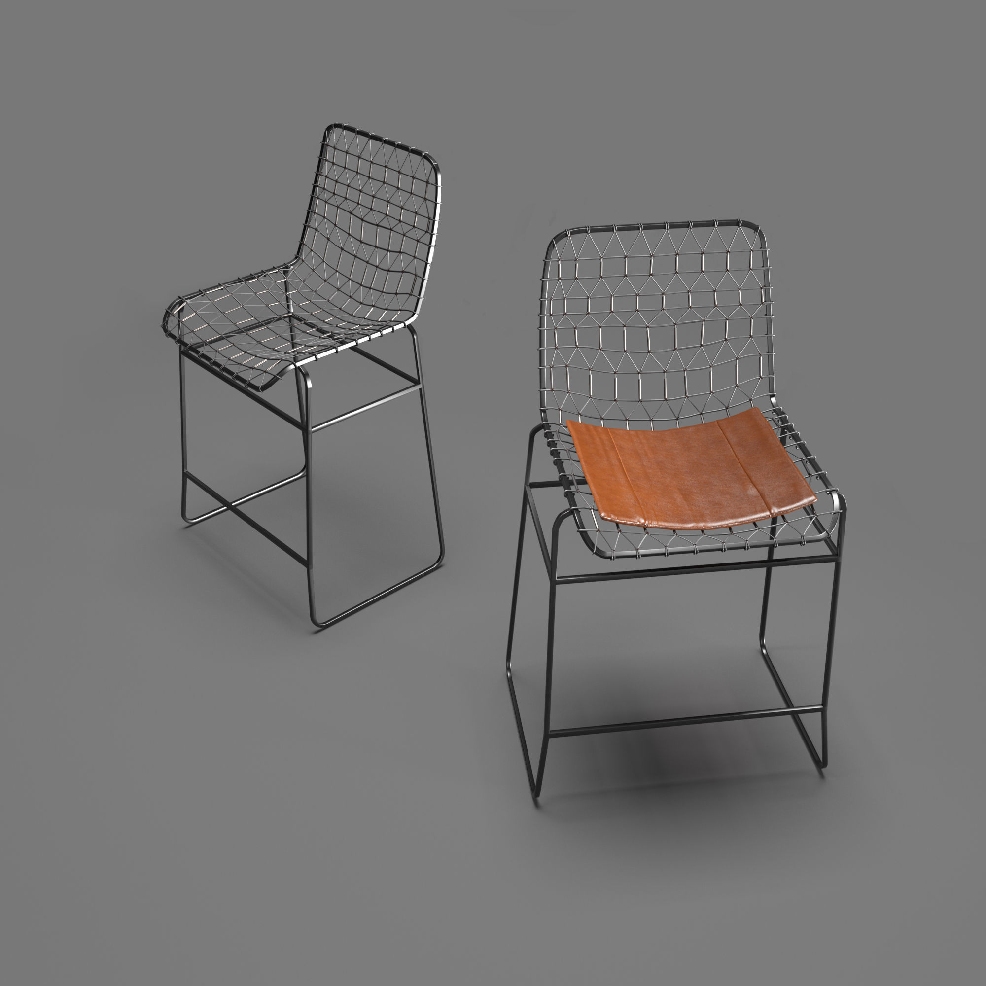 Crate And Barrel Tig Bar Stool 3d Model Max Obj Mtl Mat Crate And Barrel Tig Bar Stool 3d Model Max Obj Mtl Mat 1