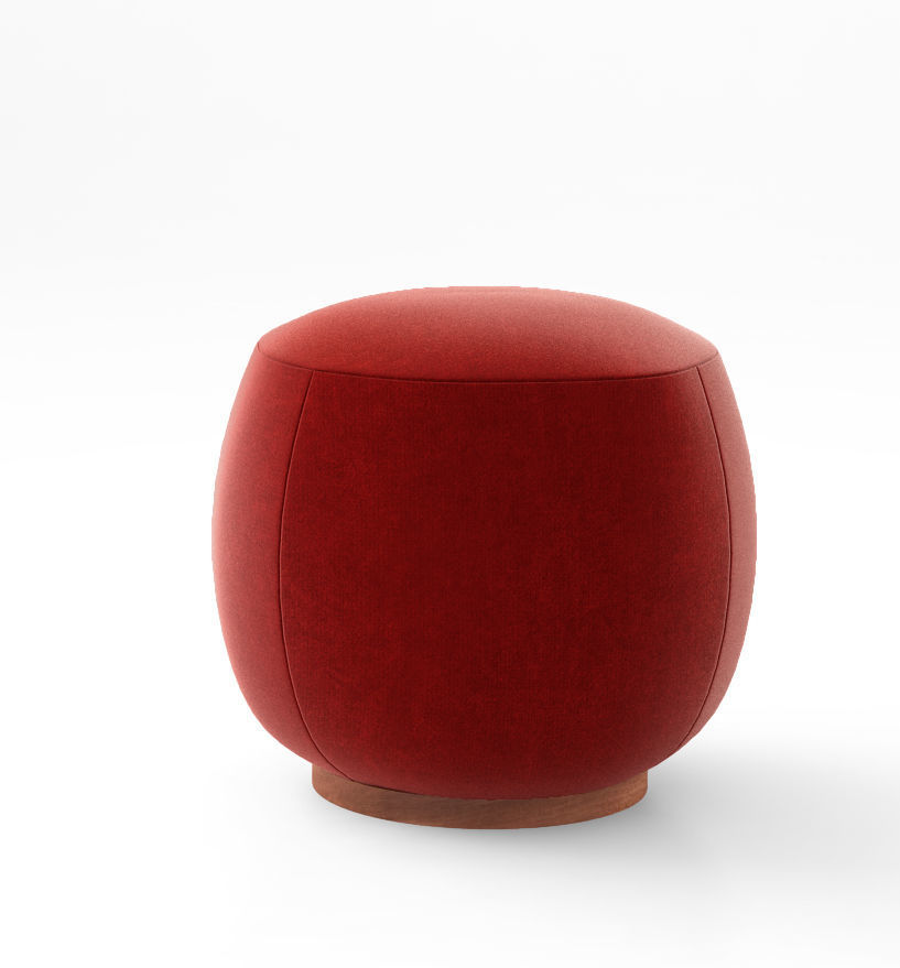 Jardan Joy armchair and Ottoman 3D model CGTrader