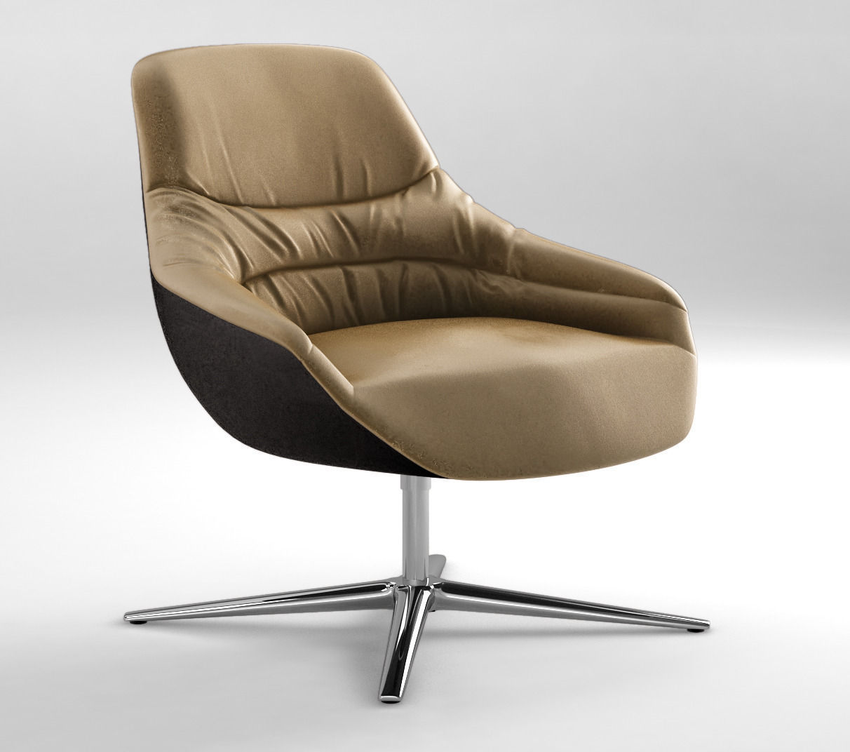 3d Walter Knoll Kyo Lounge Chair Cgtrader