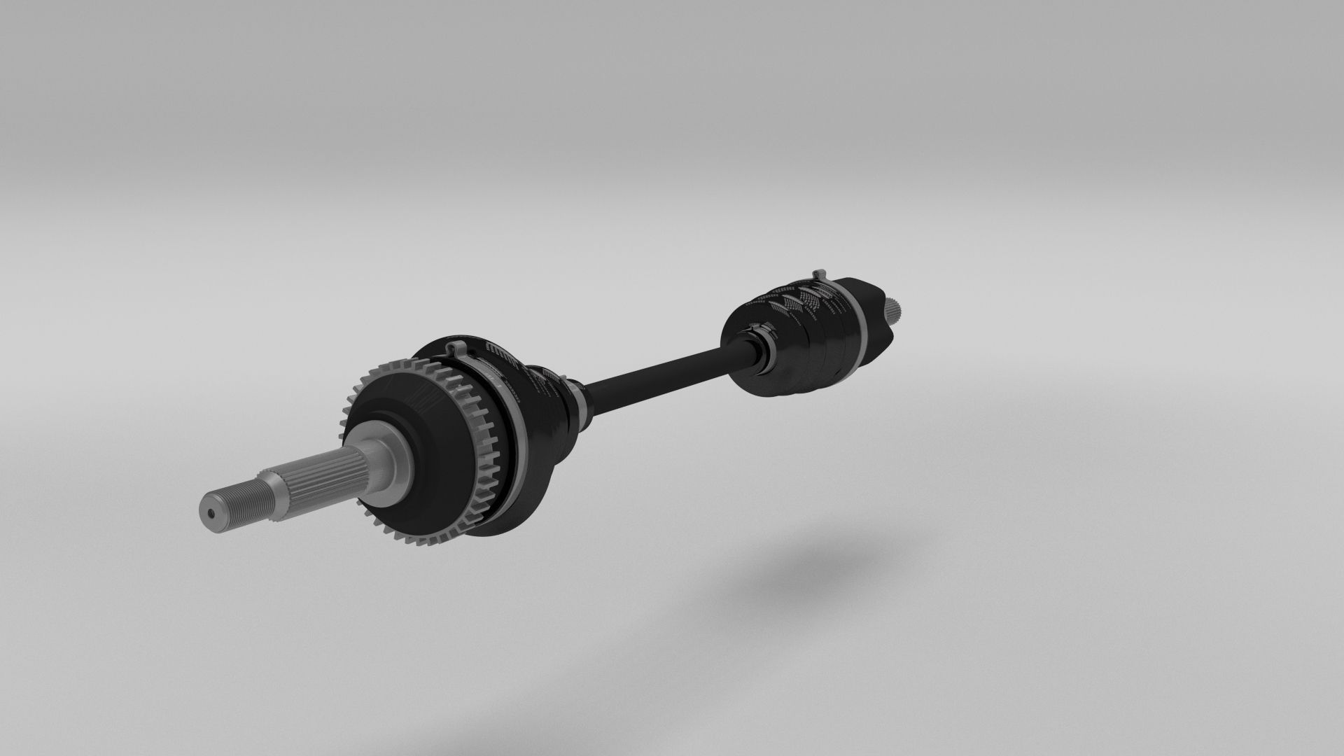 Half Axle 3D model CGTrader