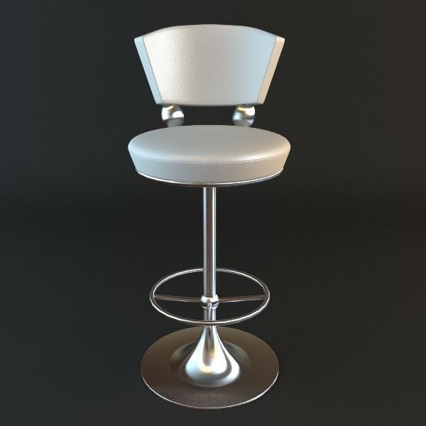White Bar Stool