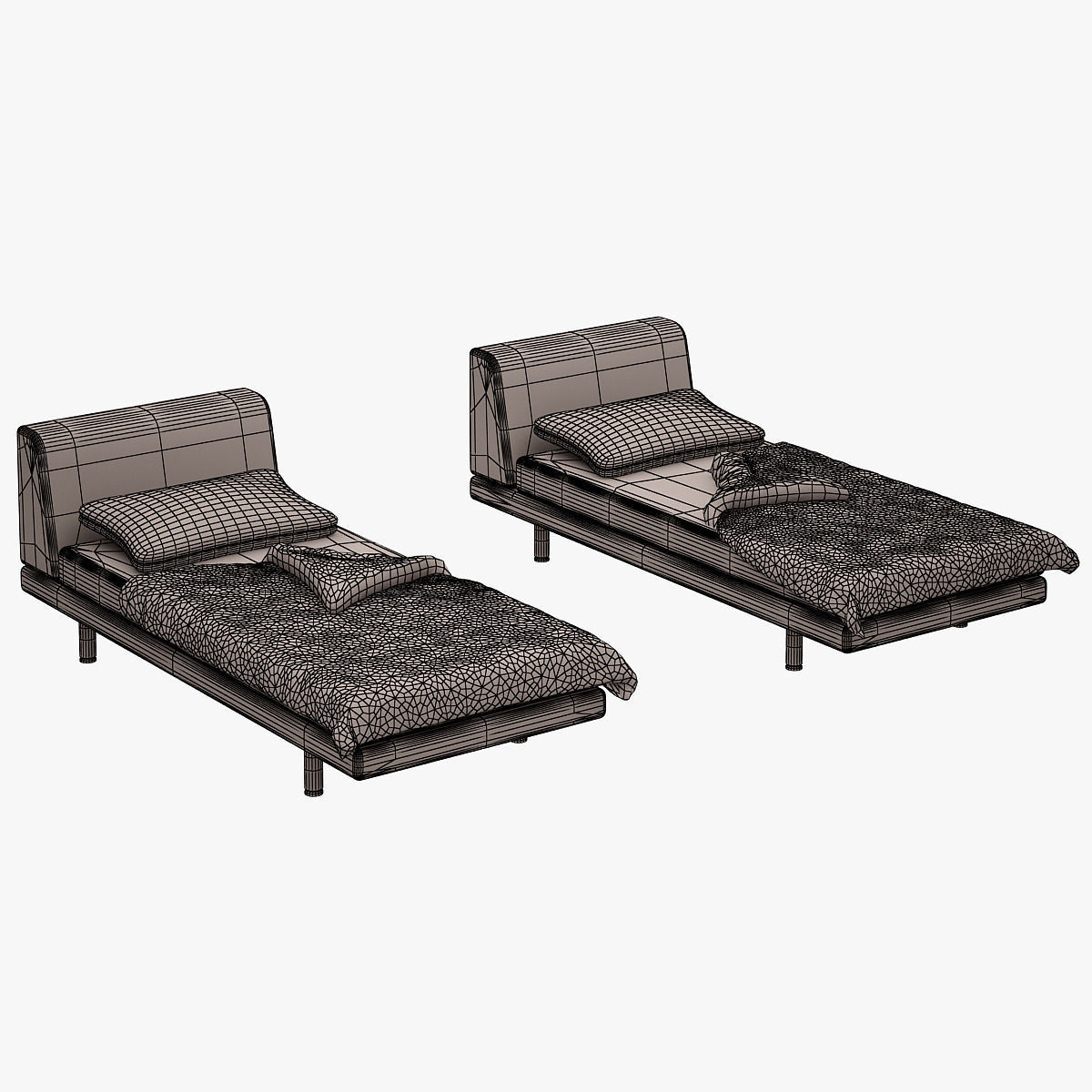 3d Model Greg Bed Set Zanotta Cgtrader 3d Model Greg Bed Set Zanotta Cgtrader