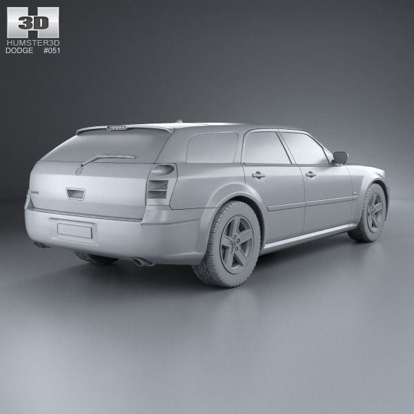 Dodge Magnum Rt 2004 Cgtrader