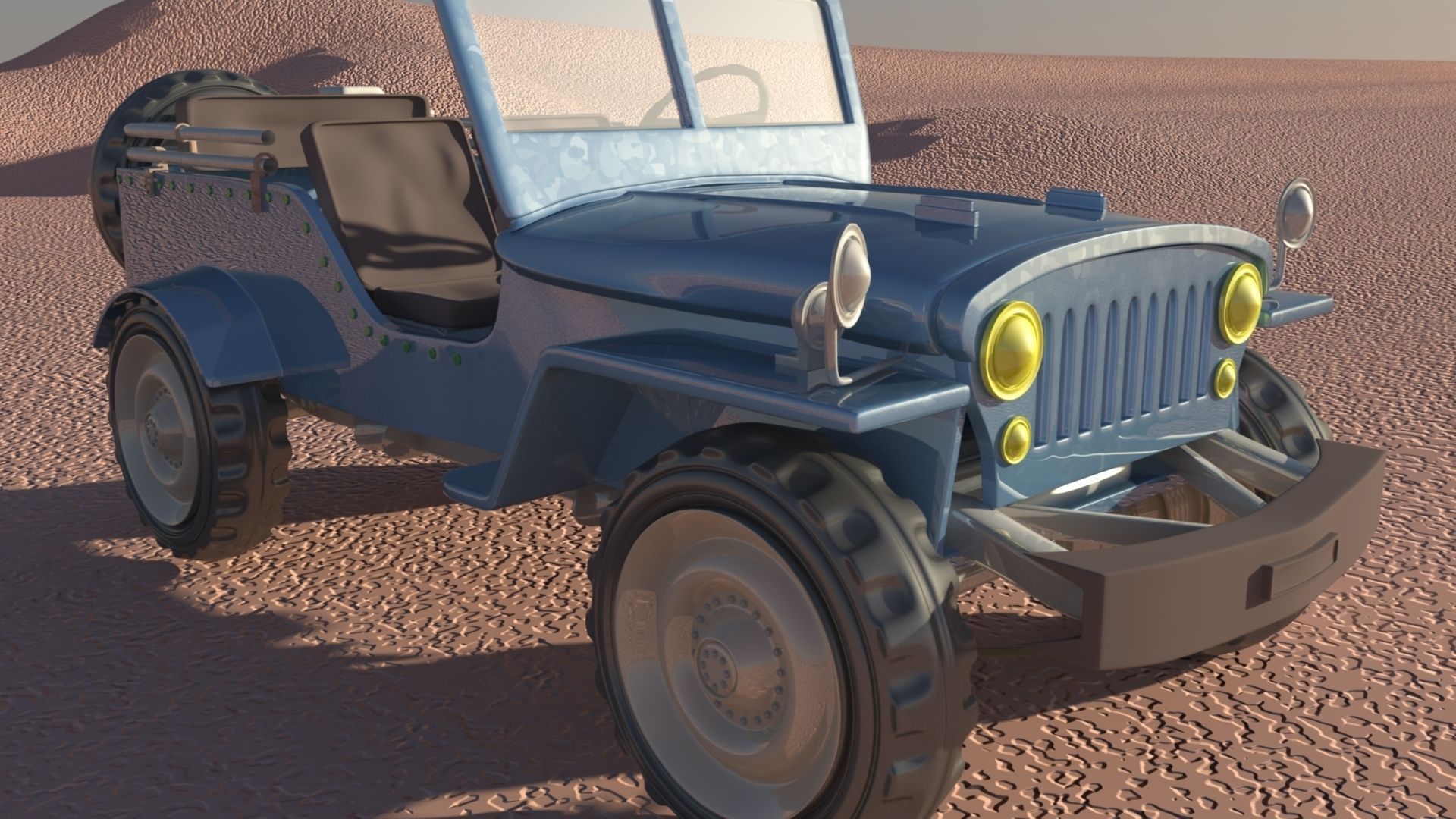 Jeep CJ-7 3D model | CGTrader