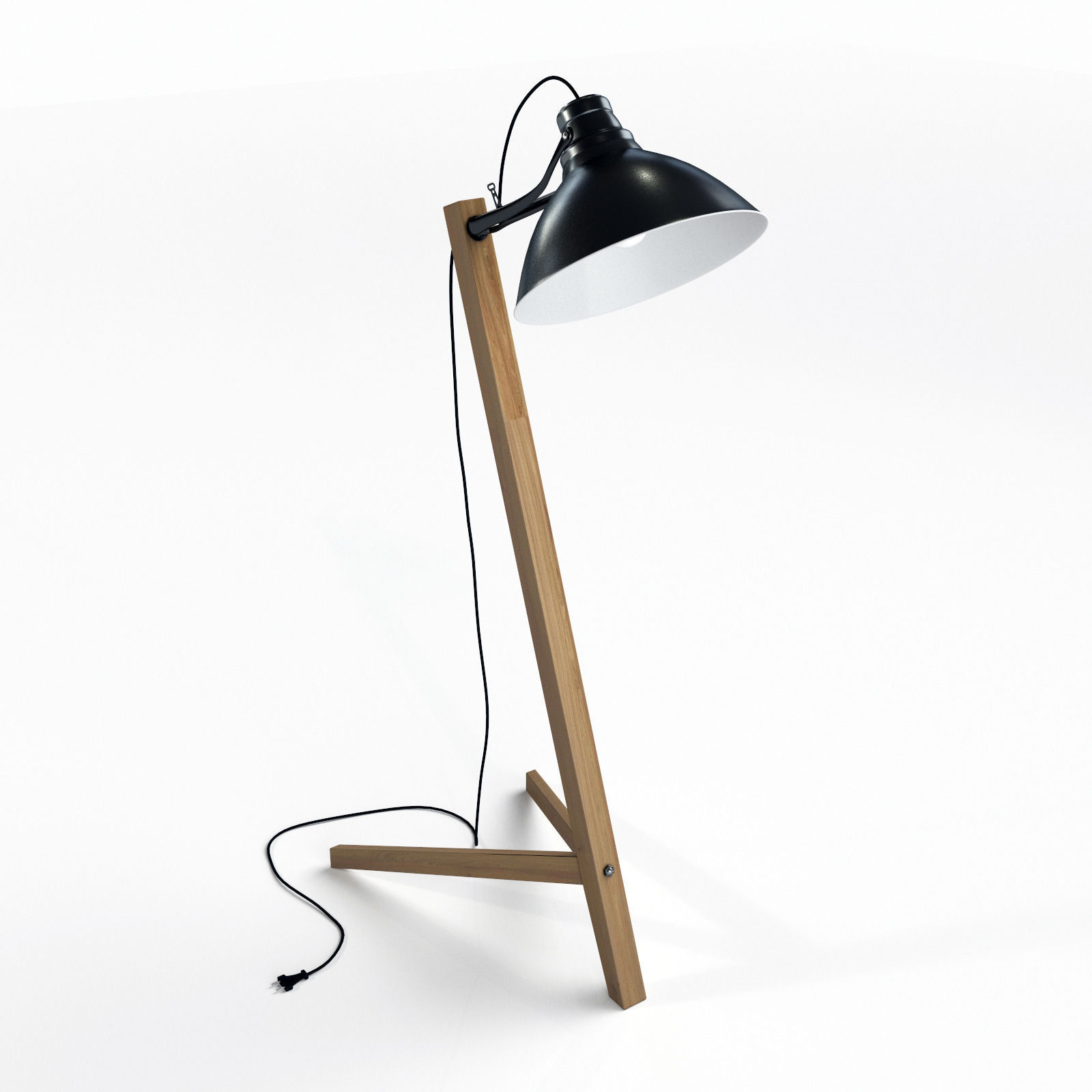 3d Model Scandinavian Floor Lamp Cgtrader Scandinavian Floor Lamp 3d Model Max Obj Fbx Mtl 2