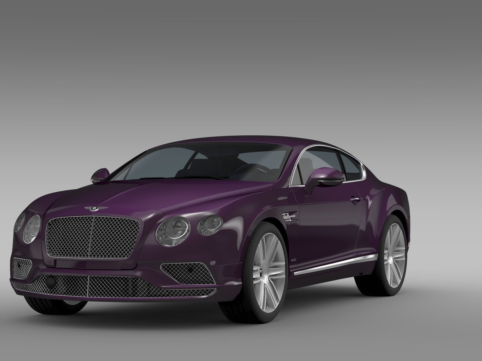 Bentley Continental GT 2017 3D model