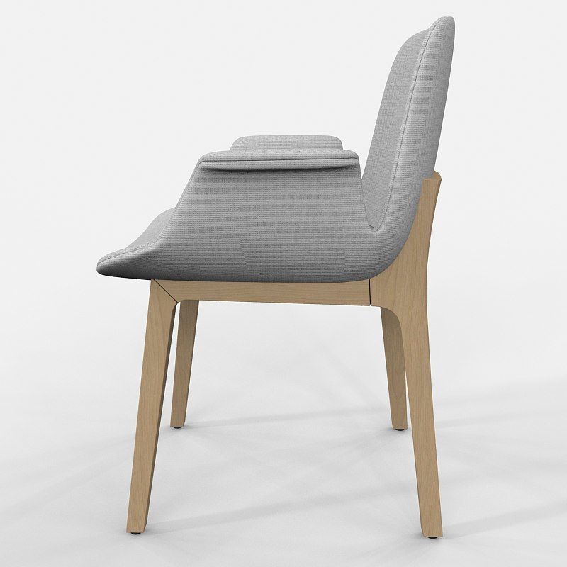 Chair Poliform Ventura 3D model CGTrader