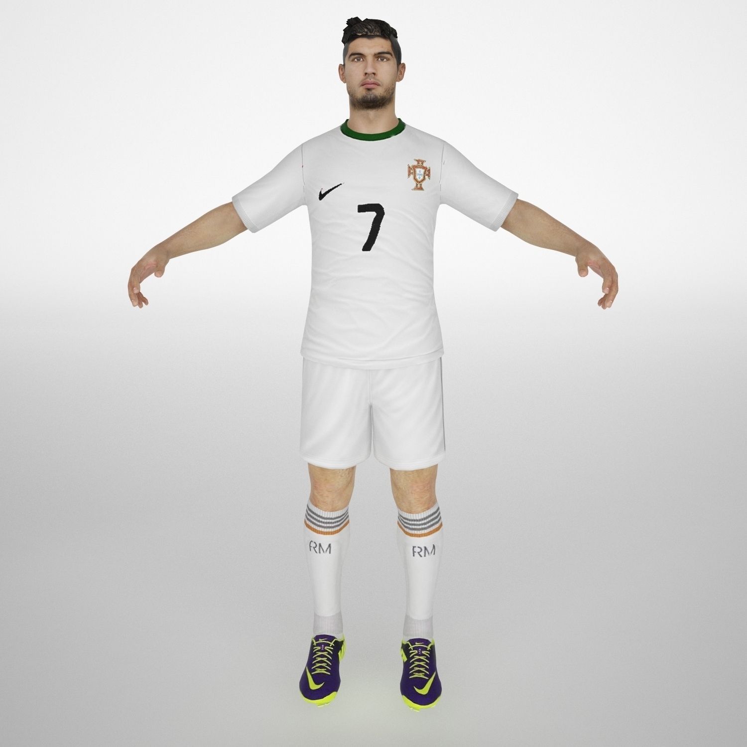 cristiano ronaldo 3d