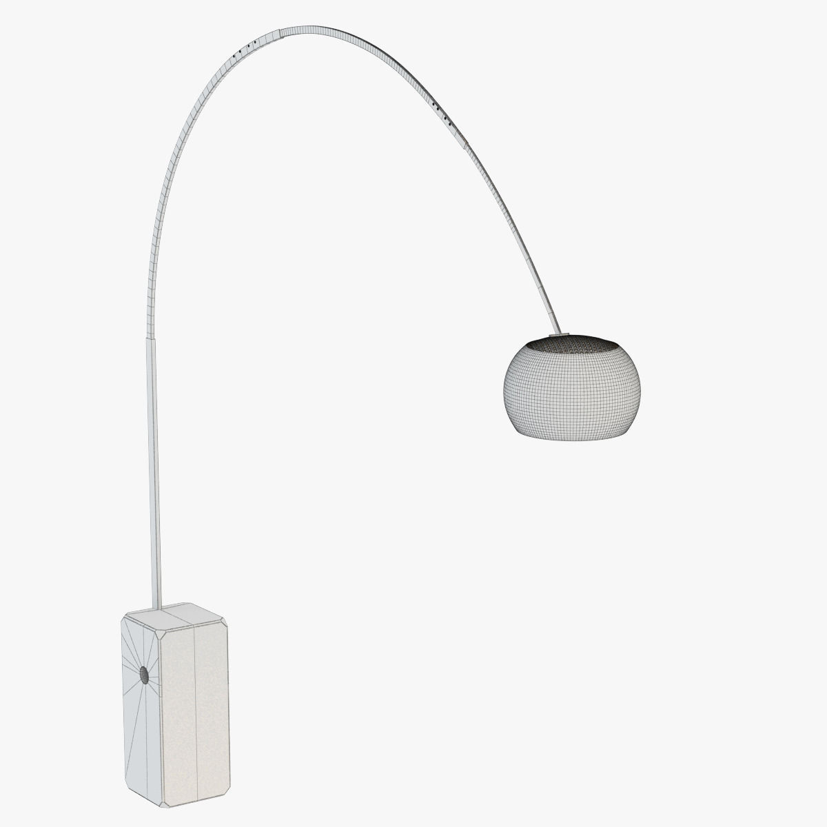 3d Floor Lamp Flos Arco Cgtrader Floor Lamp Flos Arco 3d Model Max Obj Fbx Mtl 6