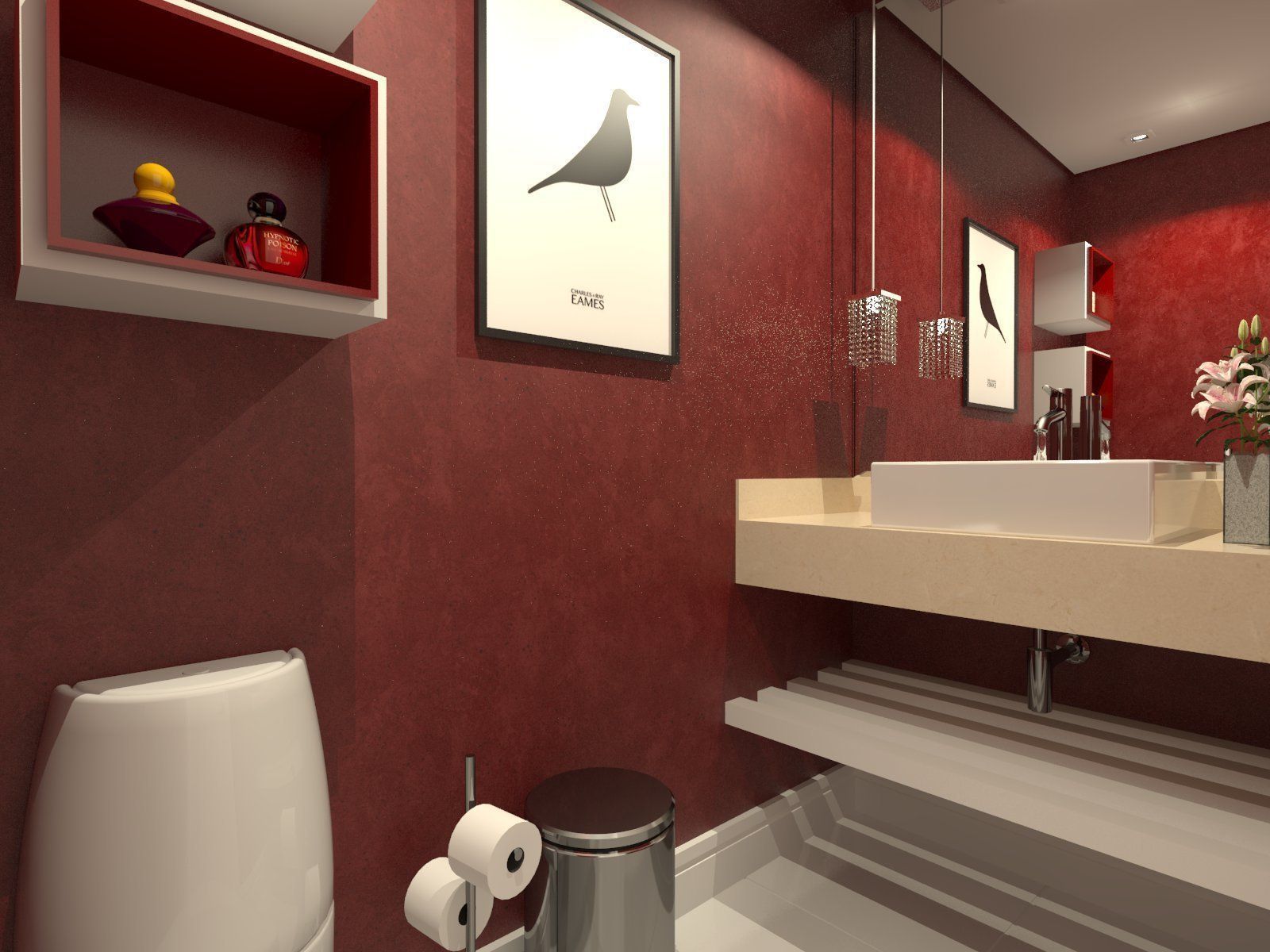 Little Lavatory 3D CGTrader