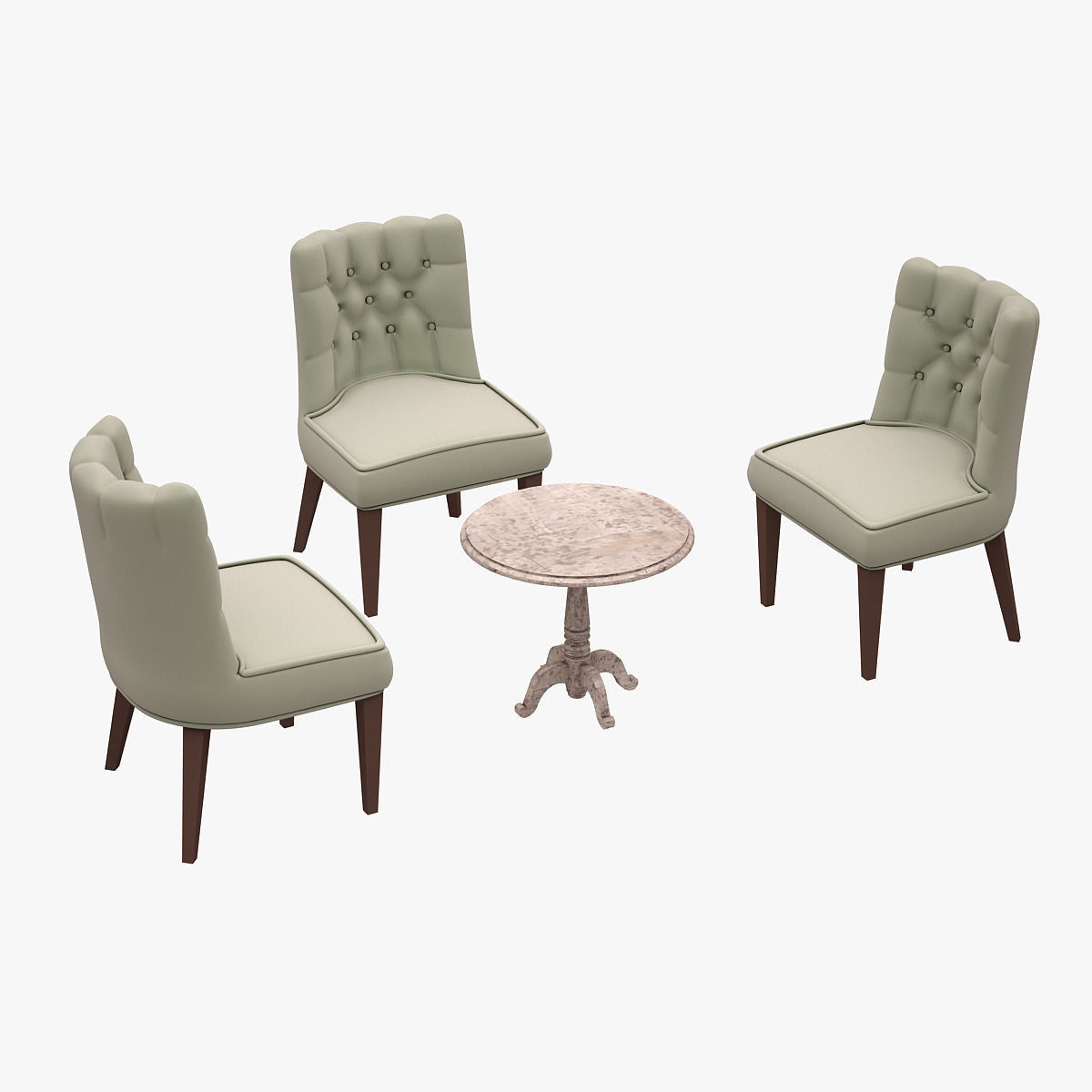 3D model Chitchat Set 004 HANCERLI chitchat CGTrader