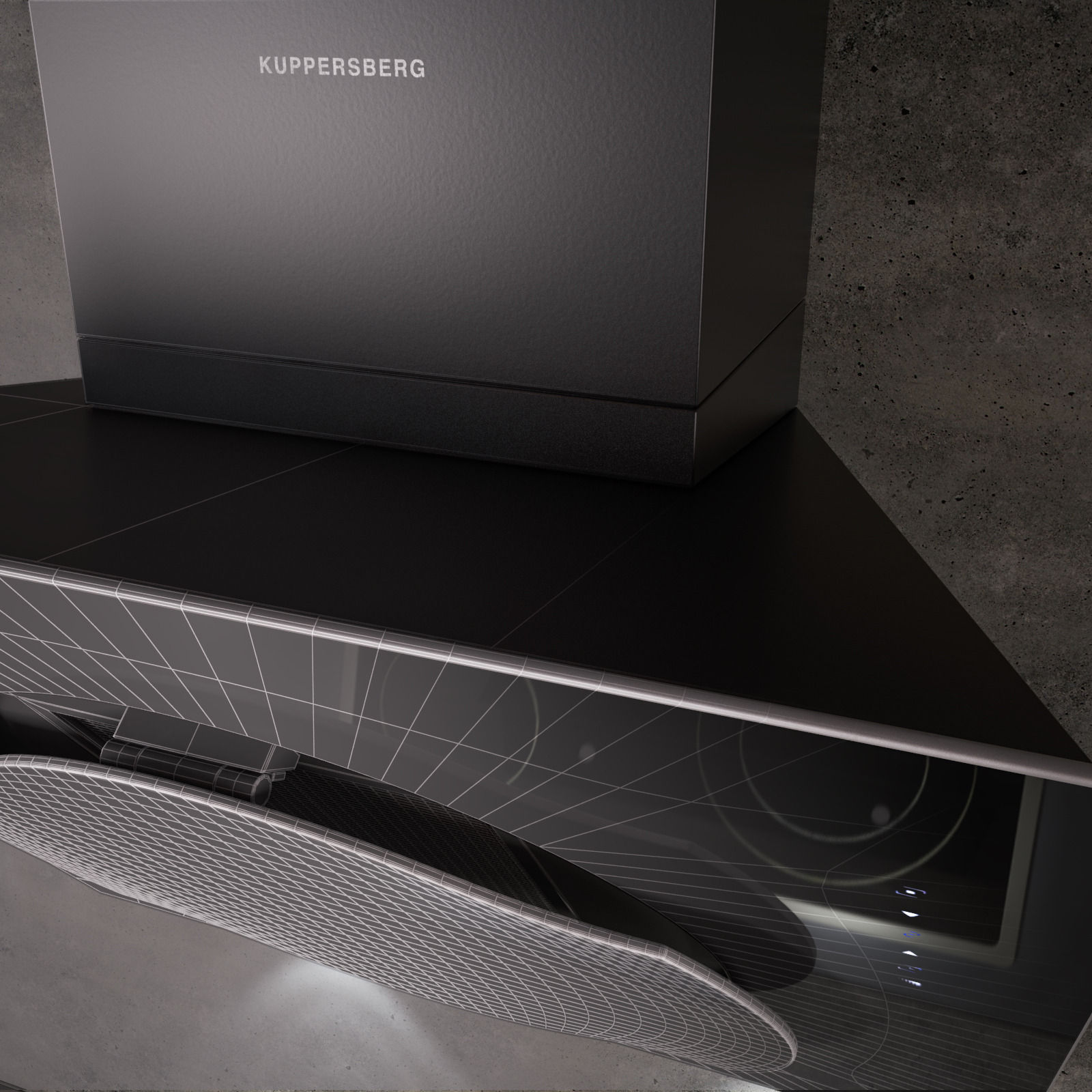 Kuppersberg f626BL 3D model | CGTrader