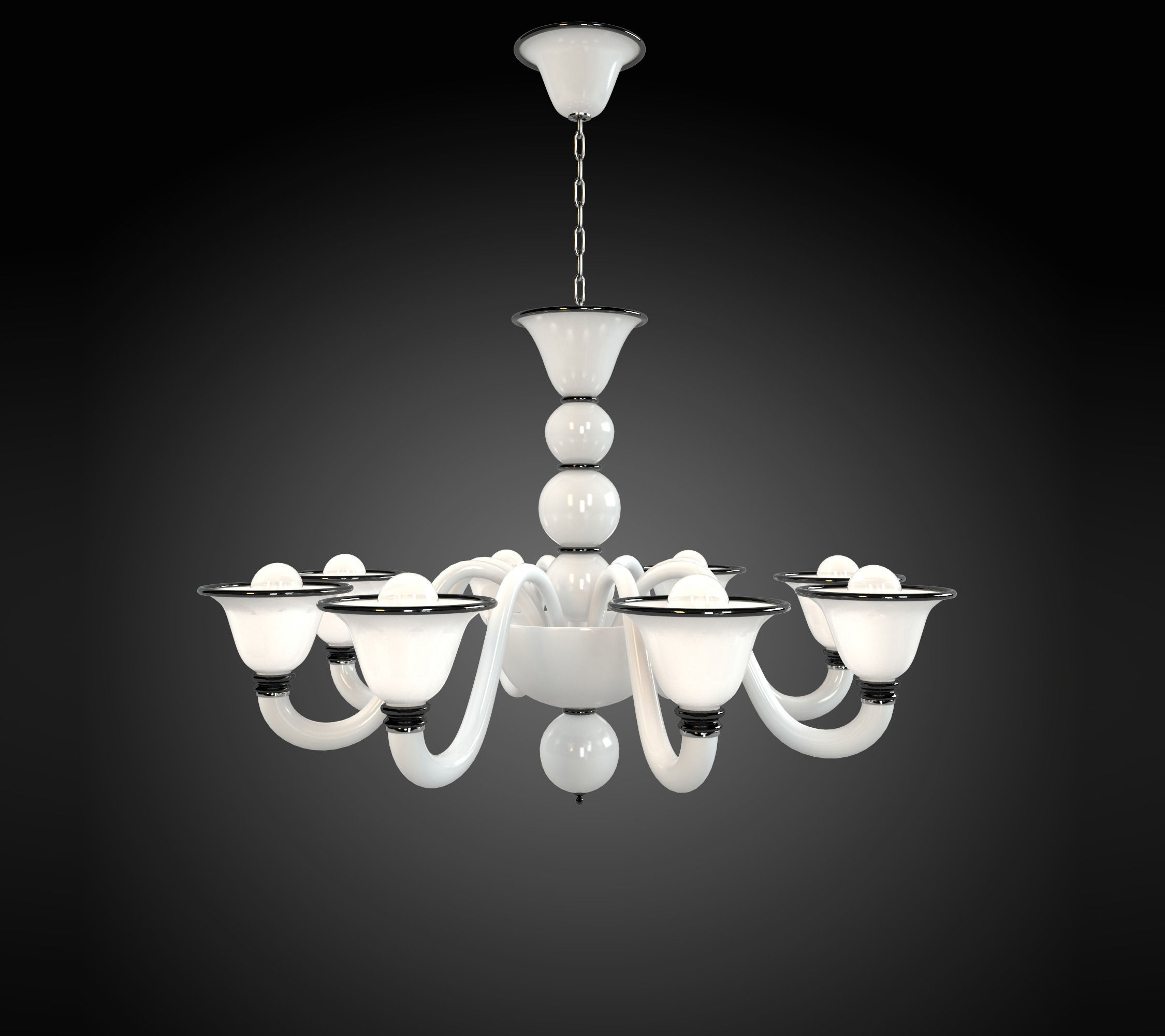 Voltolina Cana Murano Glass Pendant Chandelier 3d Model Max Obj Voltolina Cana Murano Glass Pendant Chandelier 3d Model Max Obj Fbx Mtl 1
