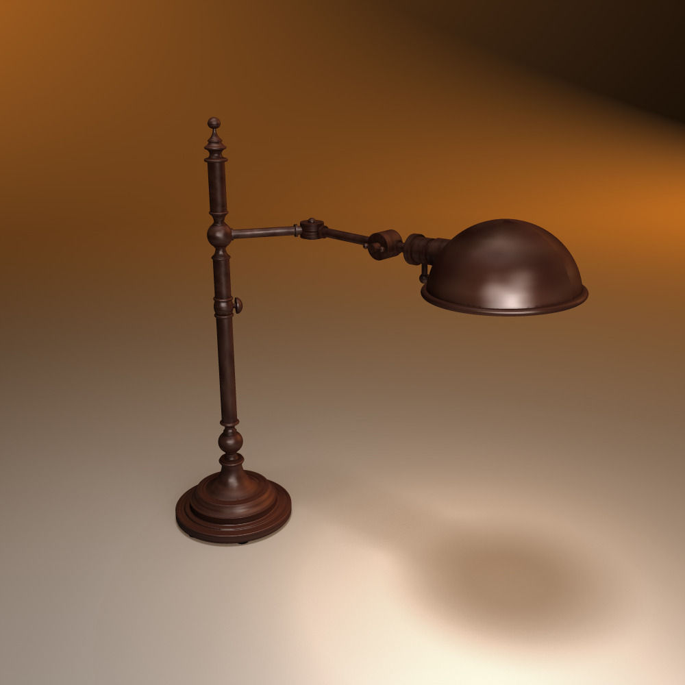 RESTORATION HARDWARE Franklin pharmacy table lamp