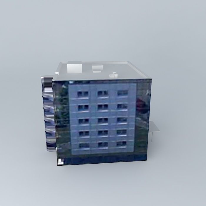 Social Lubrizol France Headquarters free 3D model CGTrader