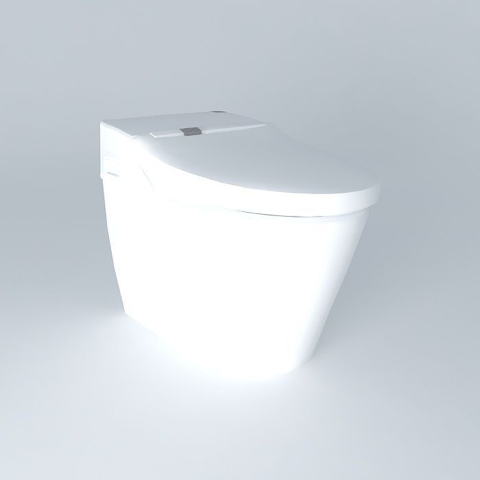 Toto Tankless Toilet 3d Model Cgtrader