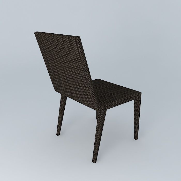 Quinta Woven Side Chair 3D model