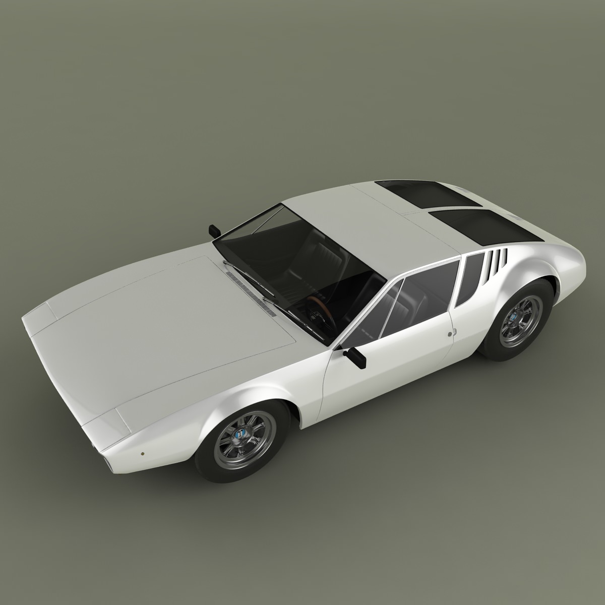 Vintage SOLIDO 166 DE TOMASO MANGOUSTE w/ Original Box Rare