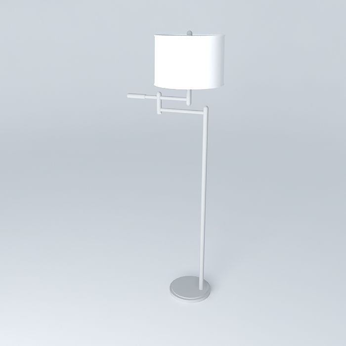 Allmodern Wildon Home Grant Floor Lamp 3d Model Cgtrader