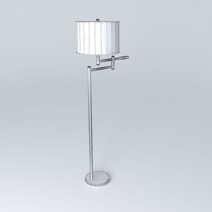 Allmodern Wildon Home Grant Floor Lamp 3d Model Cgtrader