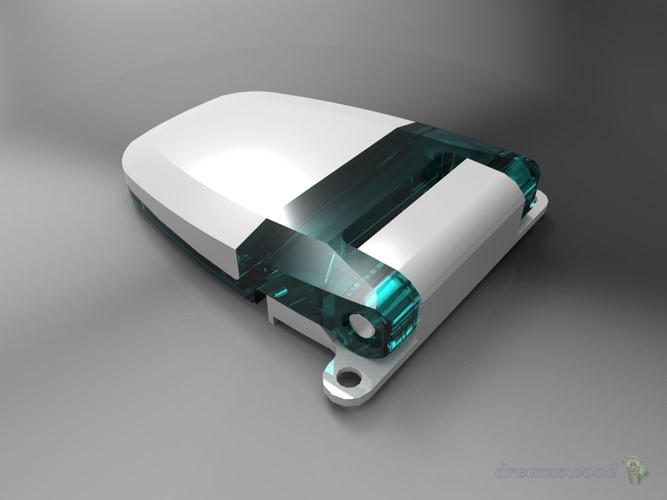 Plastic Hinge 2 free 3D Model RFA