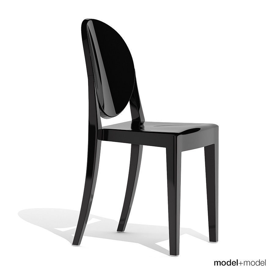 Kartell Victoria Ghost chair 3D model CGTrader