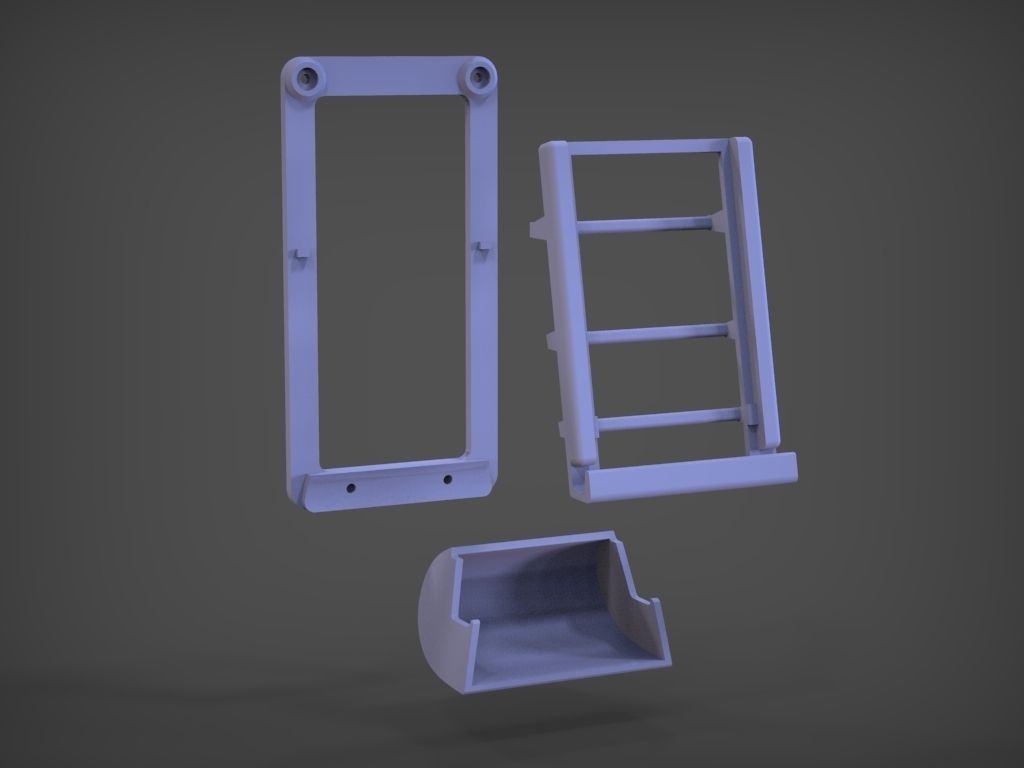 Wall mount phone Sound Amplifier free 3D model 3D printable | CGTrader